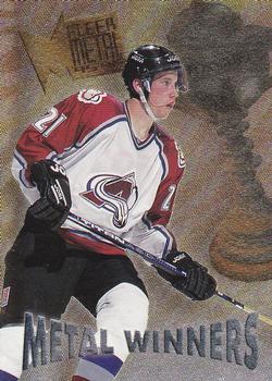 1995-96 Metal - Metal Winners #1 Peter Forsberg Front