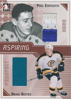 2004-05 In The Game Heroes and Prospects - Aspiring #ASP-9 Phil Esposito / Brad Boyes Front