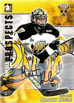 2004-05 In The Game Heroes and Prospects - Autographs #A-MH Martin Houle Front
