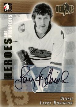 2004-05 In The Game Heroes and Prospects - Autographs #A-LRO Larry Robinson Front