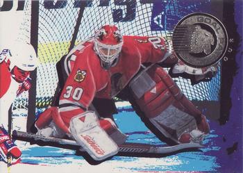 1995-96 Parkhurst International - Goal Patrol #6 Ed Belfour Front