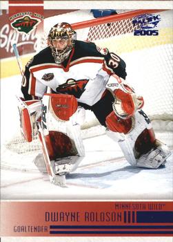 2004-05 Pacific - Blue #135 Dwayne Roloson Front