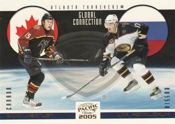 2004-05 Pacific - Global Connection #1 Dany Heatley / Ilya Kovalchuk Front