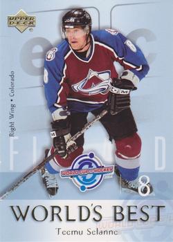 2004-05 Upper Deck - World's Best #WB14 Teemu Selanne Front