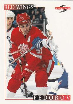 1995-96 Fleer Metal #45 Sergei Fedorov Detroit Red Wings