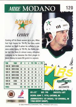 1995-96 Score #120 Mike Modano Back