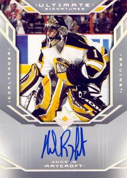 2004-05 Upper Deck Ultimate Collection - Signatures #US-AR Andrew Raycroft Front