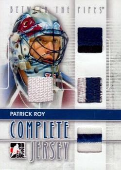 2008-09 In The Game Between The Pipes - Complete Jersey #CJ-03 Patrick Roy  Front