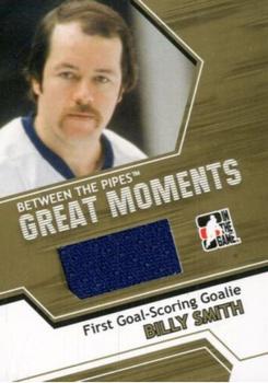 2008-09 In The Game Between The Pipes - Great Moments Gold #GM-03 Billy Smith  Front