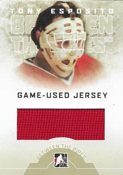 2008-09 In The Game Between The Pipes - Game-Used Jerseys #GUJ-07 Tony Esposito  Front