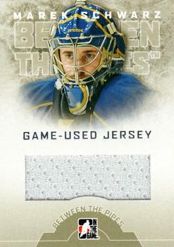 2008-09 In The Game Between The Pipes - Game-Used Jerseys #GUJ-36 Marek Schwarz  Front