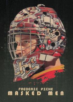 2008-09 In The Game Between The Pipes - Masked Men Gold #MM-47 Frederic Piche  Front