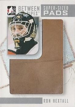 2008-09 In The Game Between The Pipes - Super-Sized Pads #SSP-11 Ron Hextall  Front