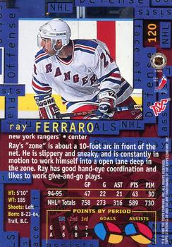 1995-96 Stadium Club #120 Ray Ferraro Back