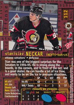 1995-96 Stadium Club #112 Stanislav Neckar Back