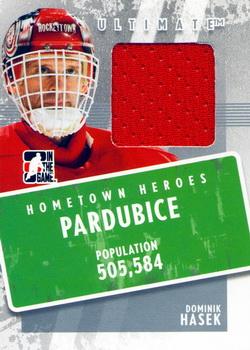 2008-09 In The Game Ultimate Memorabilia - Hometown Heroes #NNO Dominik Hasek  Front