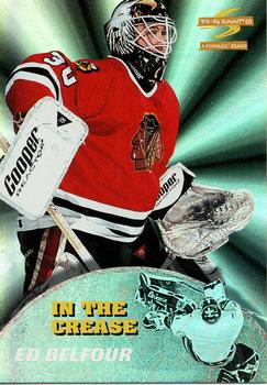 1995-96 Summit - In the Crease #4 Ed Belfour Front