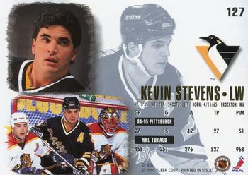 1995-96 Ultra #127 Kevin Stevens Back