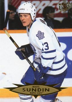 1995-96 Ultra #164 Mats Sundin Front