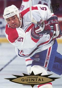 1995-96 Ultra #257 Stephane Quintal Front