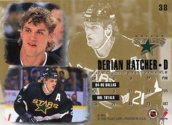 1995-96 Ultra #38 Derian Hatcher Back