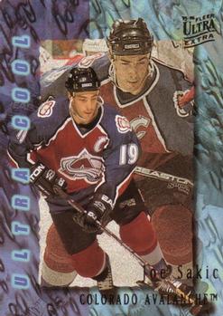 1995-96 Ultra #397 Joe Sakic Front