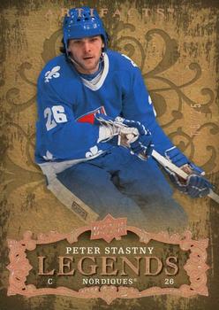 2008-09 Upper Deck Artifacts - Gold #108 Peter Stastny Front