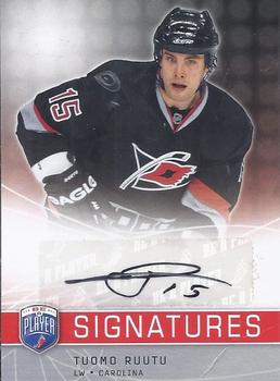 2008-09 Upper Deck Be a Player - Signatures #S-TR Tuomo Ruutu Front