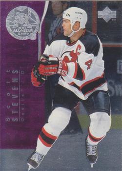 1995-96 Upper Deck - All-Stars #AS2 Scott Stevens / Chris Chelios Front