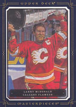 2008-09 Upper Deck Masterpieces - 5 x 7 #XL-LM Lanny McDonald  Front