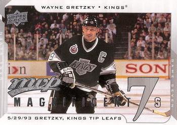 2008-09 Upper Deck MVP - Magnificent Sevens #M7-WG Wayne Gretzky Front