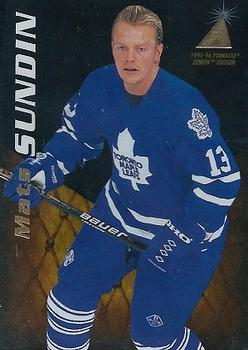 1995-96 Zenith #19 Mats Sundin Front