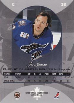 1996-97 Donruss Canadian Ice #38 Joe Juneau Back