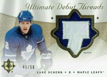 2008-09 Upper Deck Ultimate Collection - Debut Threads Patches #DT-SC Luke Schenn  Front
