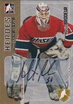 2005-06 In The Game Heroes and Prospects - Autographs Series II #A-MB2 Martin Brodeur Front
