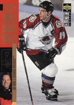 1996-97 Collector's Choice #299 Joe Sakic Front