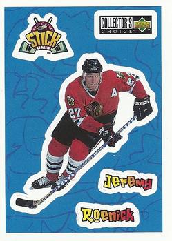 1996-97 Collector's Choice - Stick-Ums #S6 Jeremy Roenick Front