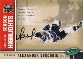 2005-06 Parkhurst - Facsimile Autographs #588 Alexander Ovechkin Front