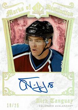 2005-06 SP Authentic - Marks of Distinction #MD-AT Alex Tanguay Front