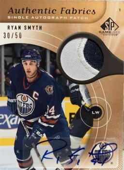 2005-06 SP Game Used - Authentic Patches Autographs #AAP-RS Ryan Smyth Front