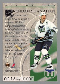 1996-97 Donruss - Elite Inserts #6 Brendan Shanahan Back