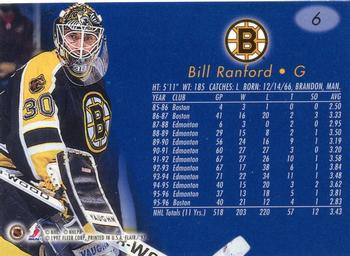 1996-97 Flair #6 Bill Ranford Back