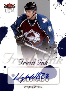 2005-06 Ultra - Fresh Ink #FI-WW Wojtek Wolski Front