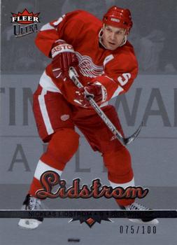 2005-06 Ultra - Ice Medallion #77 Nicklas Lidstrom Front