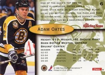 1996-97 Fleer #6 Adam Oates Back