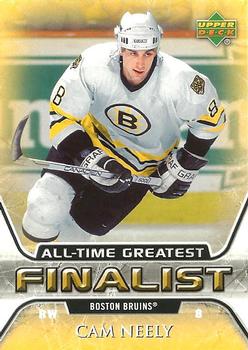 2005-06 Upper Deck - 2005-06 Upper Deck NHL All-Time Greatest Finalist #6 Cam Neely Front
