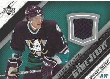 2005-06 Upper Deck - UD Game Jersey Patches Series Two #P2-TS Teemu Selanne Front