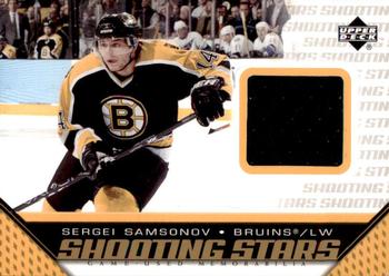 2005-06 Upper Deck - Shooting Stars #S-SS Sergei Samsonov Front