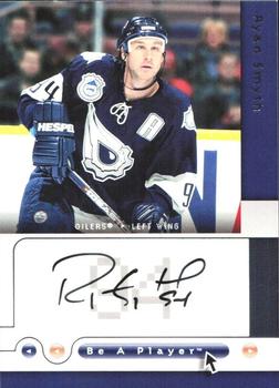 2005-06 Upper Deck Be a Player - Signatures #RS Ryan Smyth Front