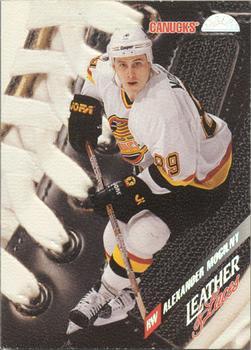 1996-97 Leaf - Leather & Laces #11 Alexander Mogilny Front